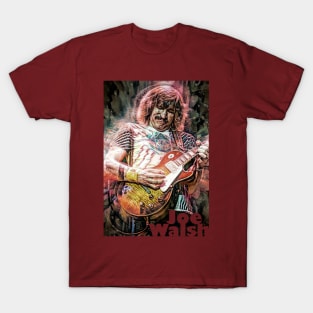 Joe Walsh Guitar Player Genius T-Shirt